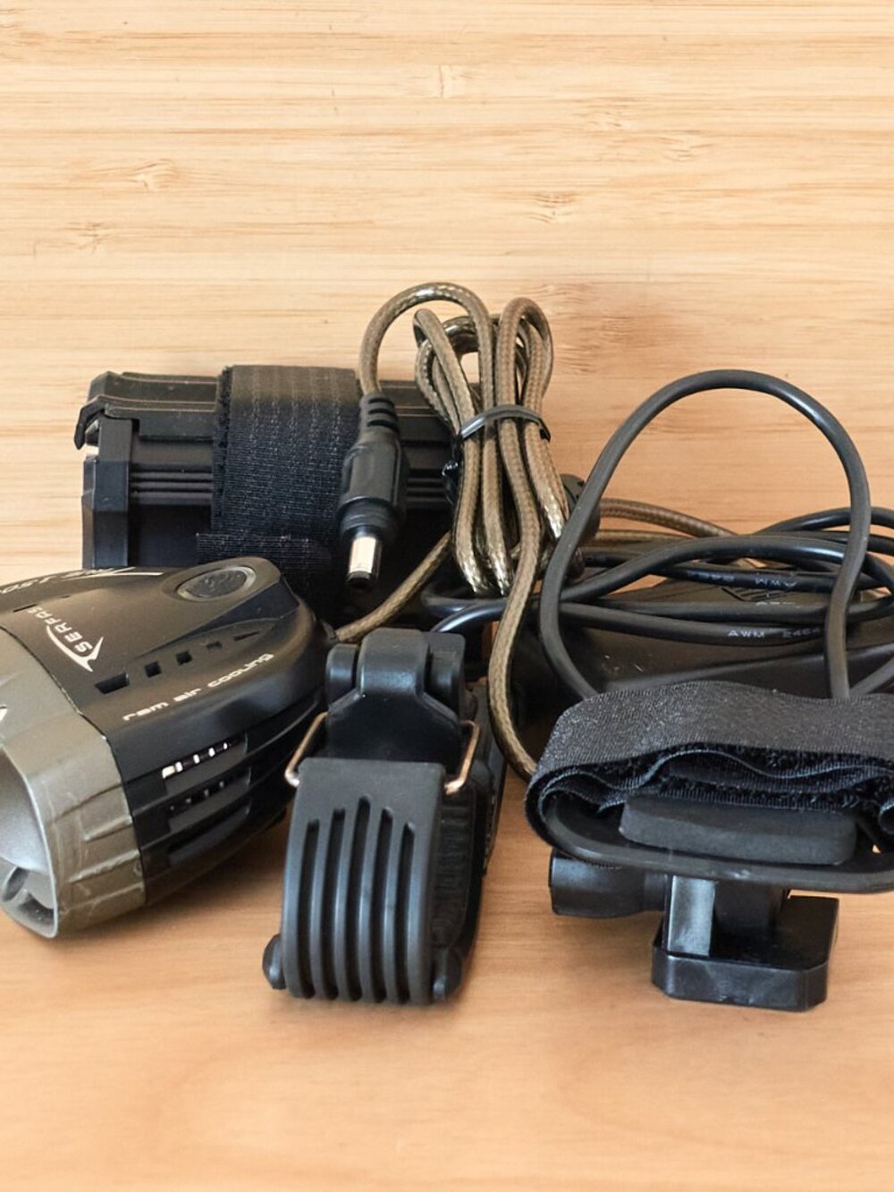 Serfas True 1500 LED Bike Light Complete Set Rechargeable